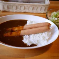 Snapdishの料理写真:ソーセージカレー|Mari Kimuraさん