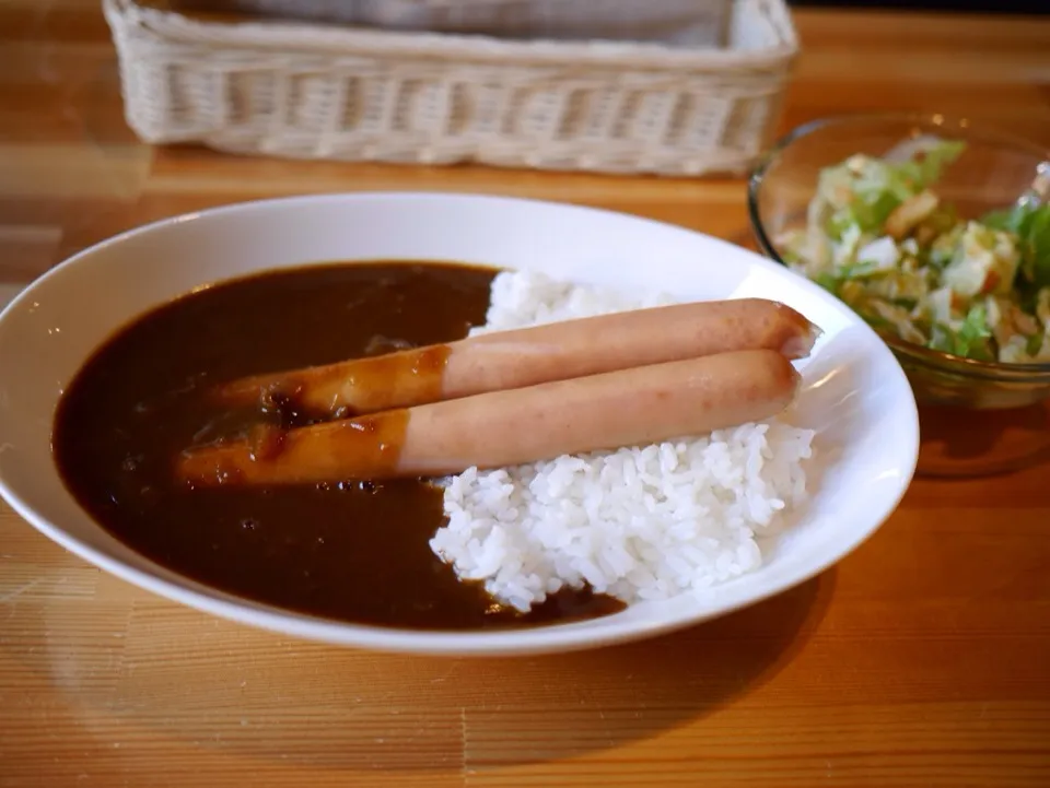 Snapdishの料理写真:ソーセージカレー|Mari Kimuraさん