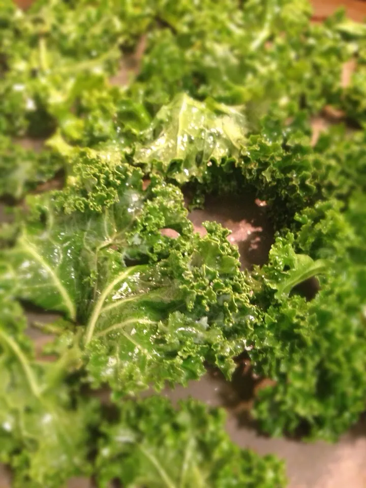 Kale chips - before|boramyelleさん