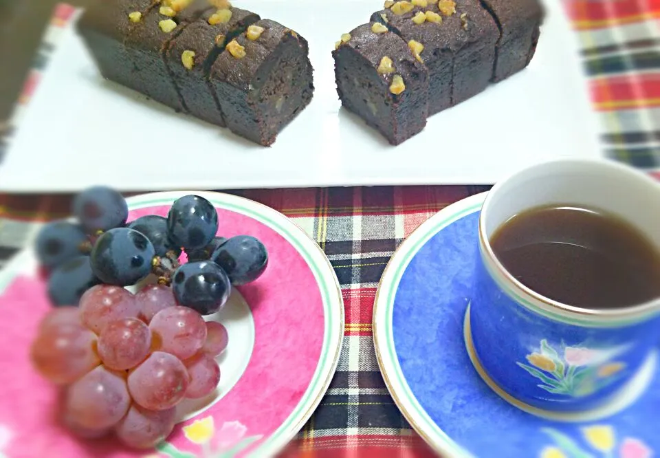 インペリアルキッチンのチョコブラウニーケーキ でtea time♪|石川洋子さん