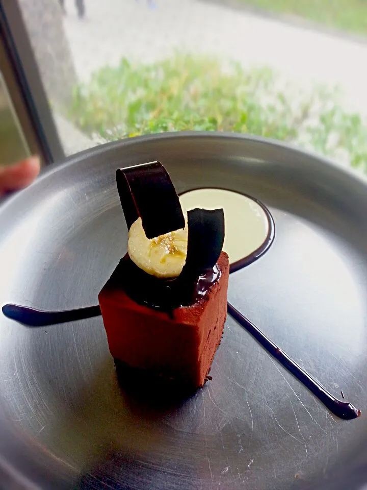 Chocalate Banana Mousse with Vanila Sauce|krolcaさん