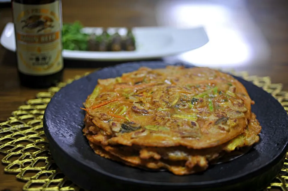 김치전 kimchi jeon [pancakes]|제니 [Jenny]さん