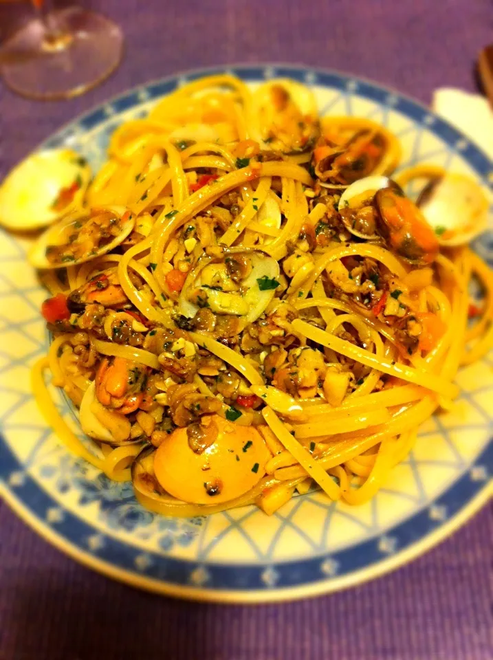 Spaghetti ai frutti di mare|Alessandroさん