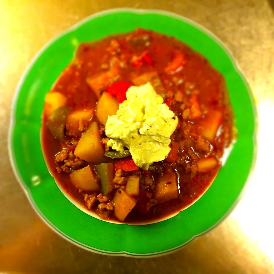 Snapdishの料理写真:Vegan gulasch|Anja Ausgeflippt Karlssonさん