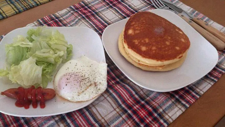 休日の朝ごはん☆|さとさん