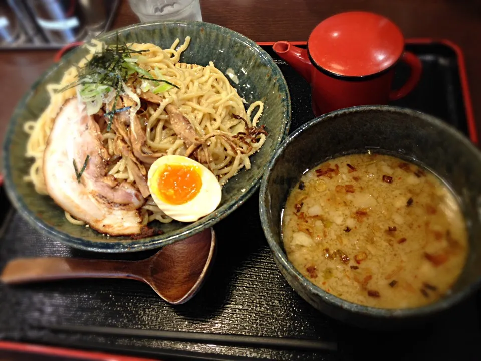 またまた田ぶしのつけ麺|きむらゆりかさん