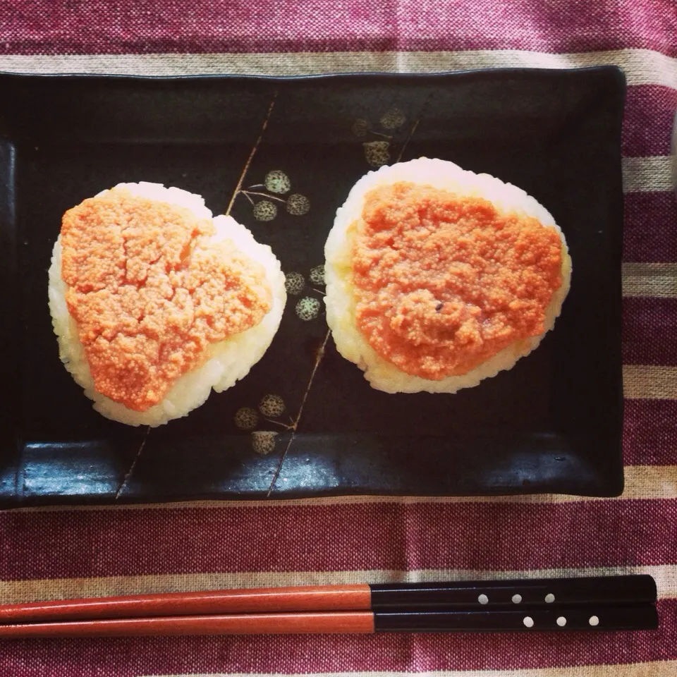 くららさんの明太マヨ焼きおにぎり♡作りました。|柚香さん