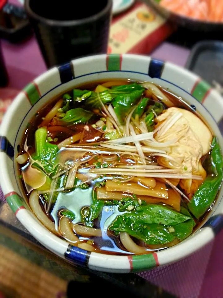 udon with egg n vegetables|Phinarasuさん