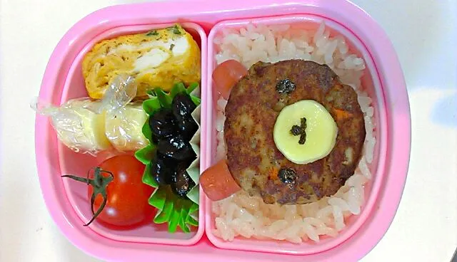 くまさんハンバーグのお弁当|kunさん