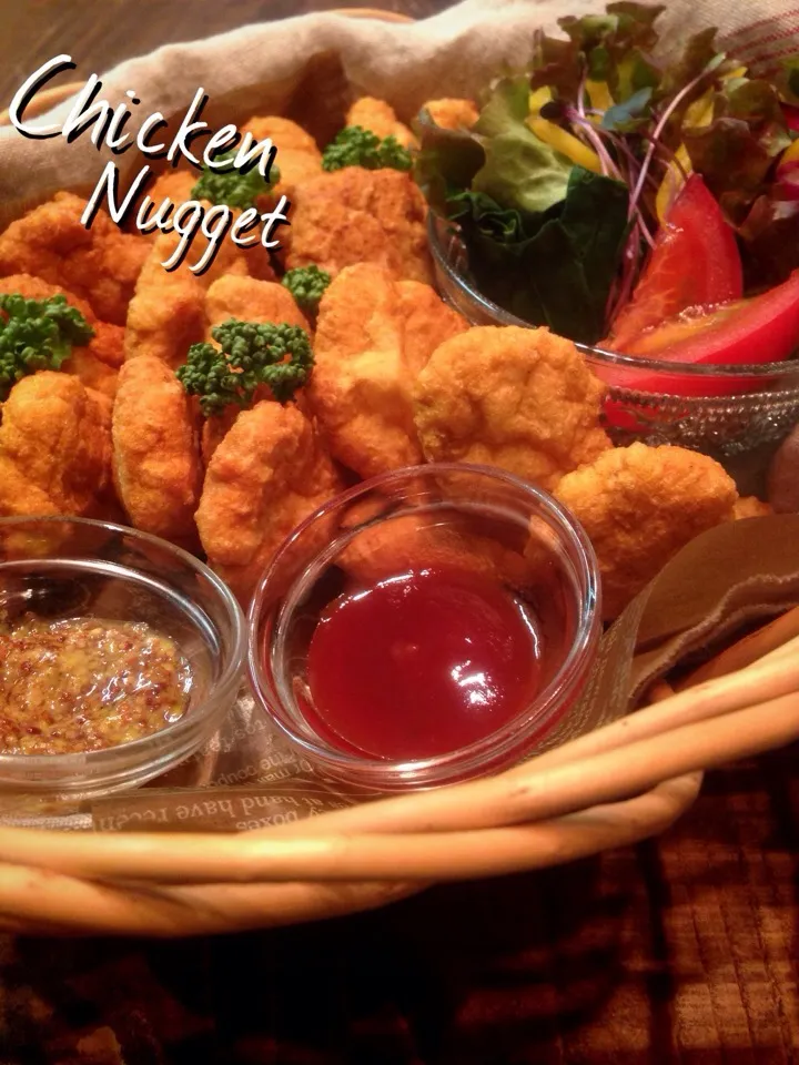 Snapdishの料理写真:くららさんの料理 マック風🍟🍔チキンナゲット❤|粉蔵(こなちゃん  ♪)さん