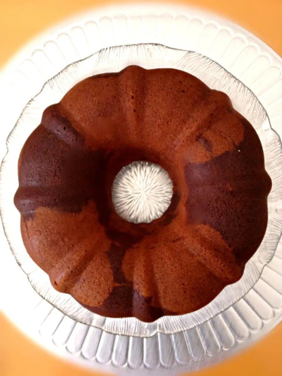 Chocolate/vanilla marble bundt cake|12Dragonさん