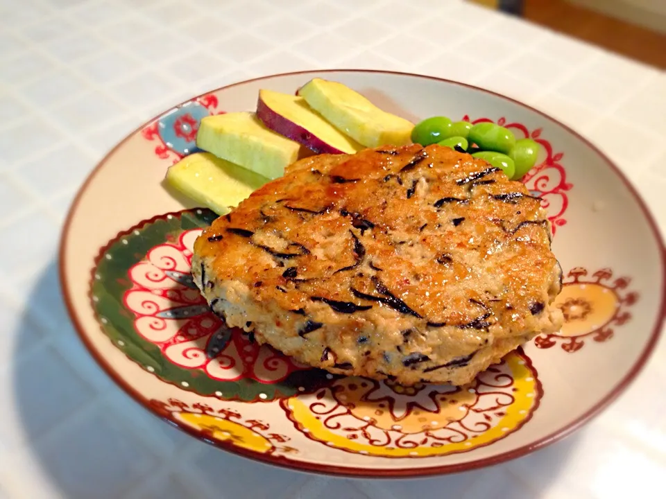 ひじきの豆腐ハンバーグ|ちぃさん