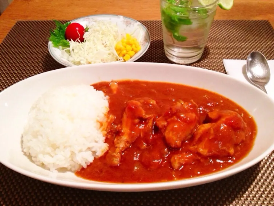 トマト🍅チキンカレー|としちゃんさん