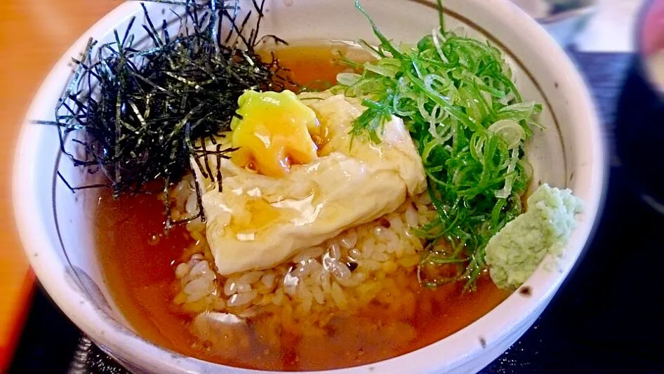 湯葉あんかけ丼|あずあずあずさん