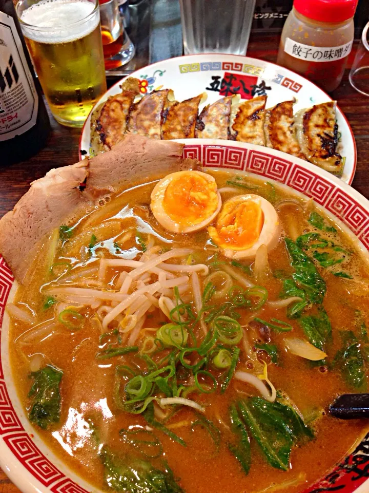 赤味噌ラーメン|伍龍やすさん