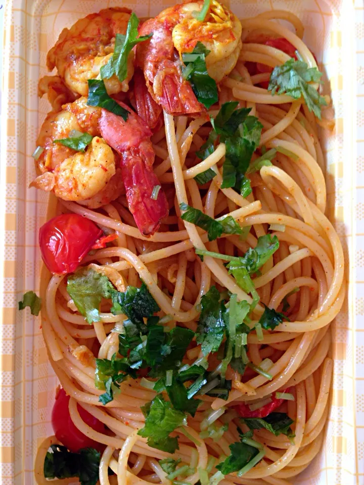 Prawn pasta|hidayuさん