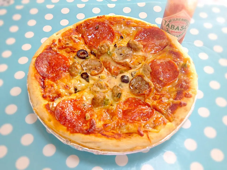 Pepperoni Pizza 🍕|Liezlさん