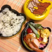 Snapdishの料理写真:天使のえびのお弁当|さくらぱんださん