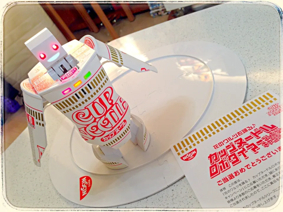 cupnoodle ROBOTIMER GET!|ヒイデさん