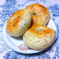 Basil bagel|Kanita Akabaneさん