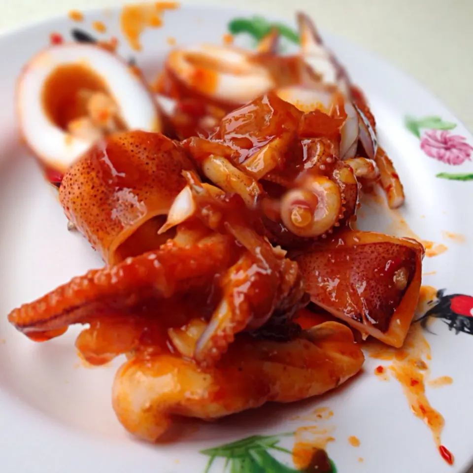 Sambal squid|willzさん