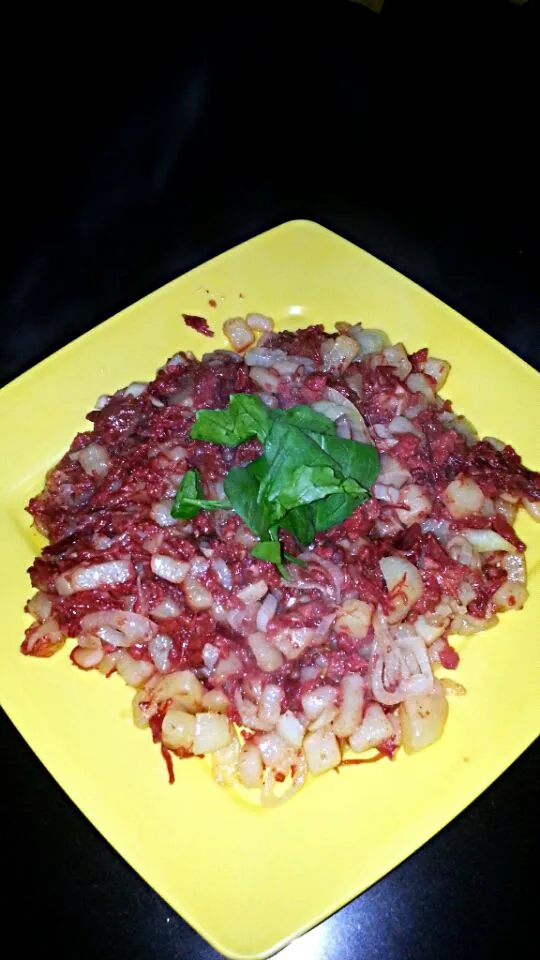 cornbeef with potato...|GenelynLarenasさん