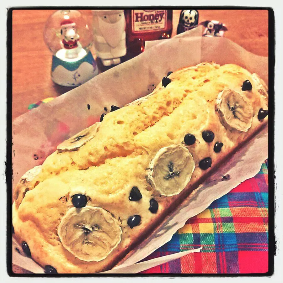  poundcake w/ chocolatechips and banana |🌜 miaow 🌞さん