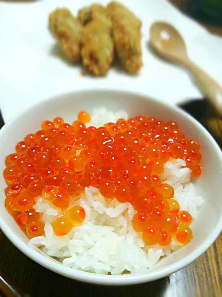 いくらの醤油漬け。|ちはるさん