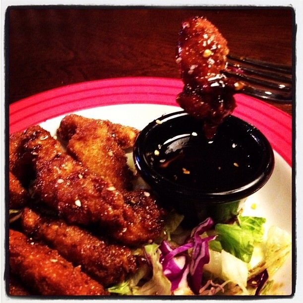 Sesame Chicken Jack Daniel sause/H3L1DA SnapDish[スナップディッシュ] (IDqHKzTa)