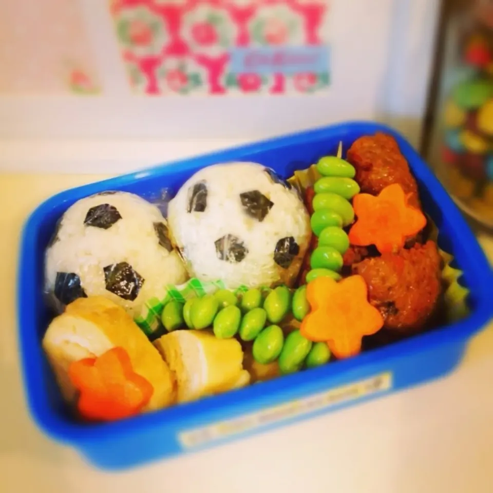 Soccer ball lunch|Chibiko's Kitchenさん