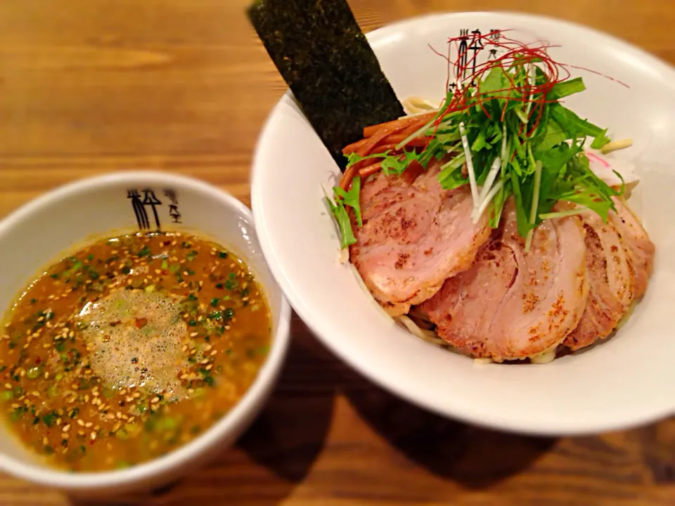 鶏骨醤油つけ麺|麺's食堂粋蓮さん