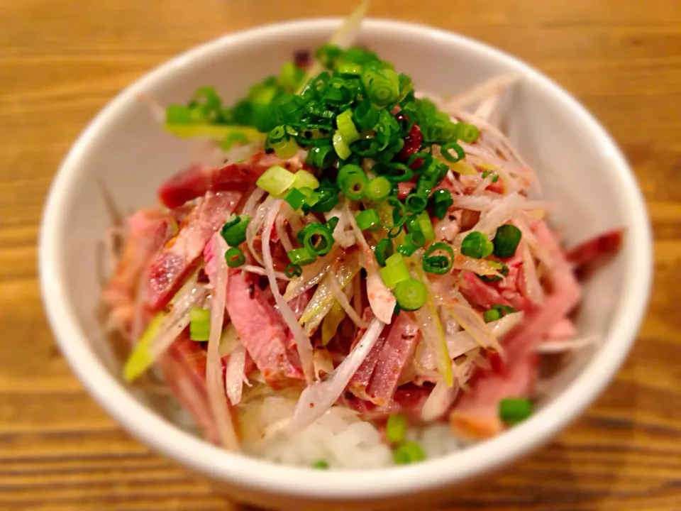 梅葱チャーシュー丼|麺's食堂粋蓮さん