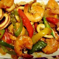 Stir fry sea foods|marrianneさん