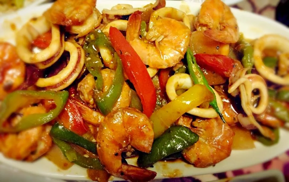 Stir fry sea foods|marrianneさん