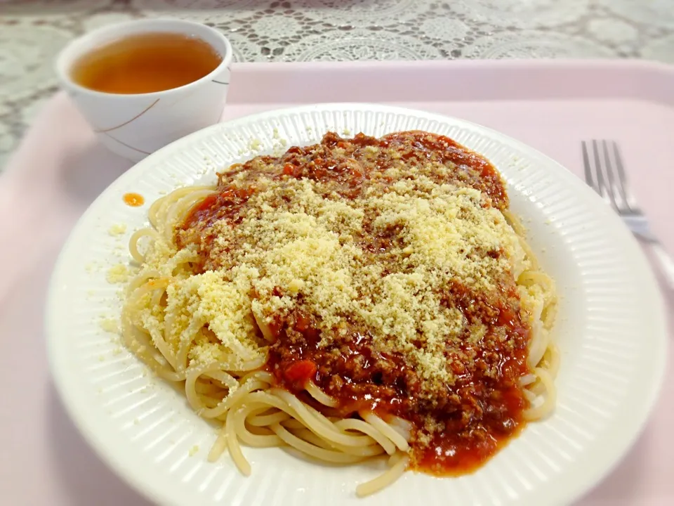 Queijo com Espagueti !!! Shokudo da GS 🍴🍝|lucia inoueさん