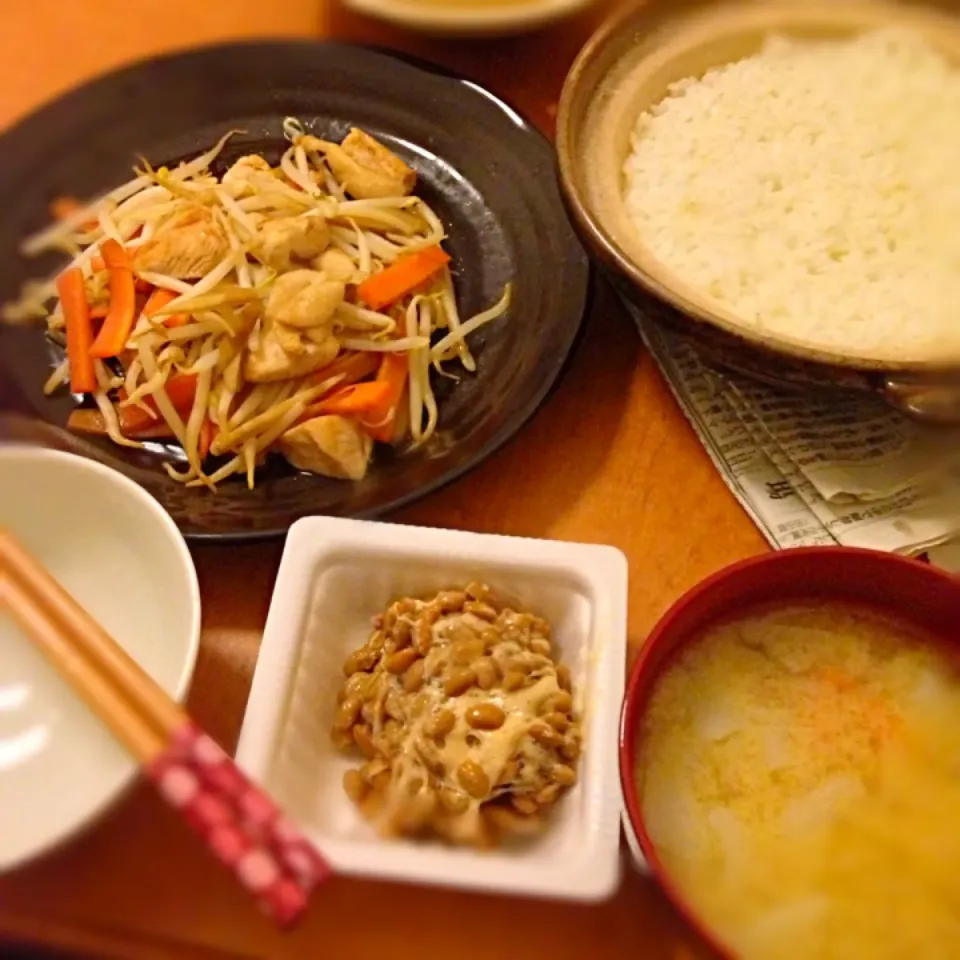 鶏肉と野菜のバター醤油炒め|ともえさん