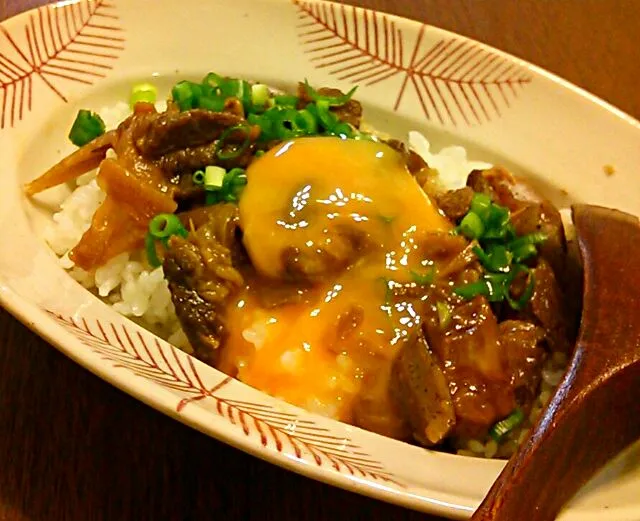 圧力鍋で柔らか！どて煮(今日はどて飯)|ねぎちゃんさん