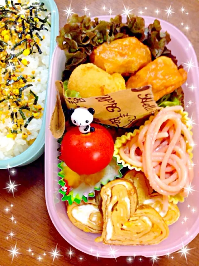 Snapdishの料理写真:娘のお弁当⭐️|みきさん