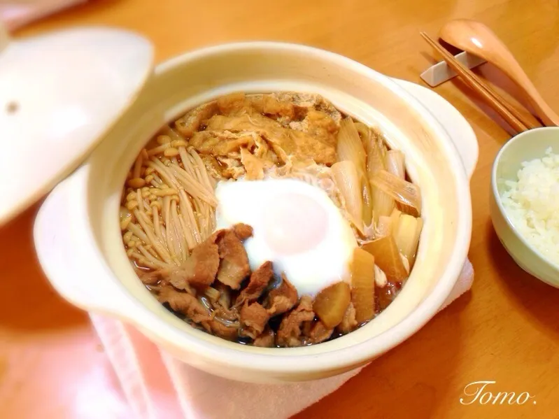 お昼ご飯＊鍋焼きうどん|＊朋＊さん