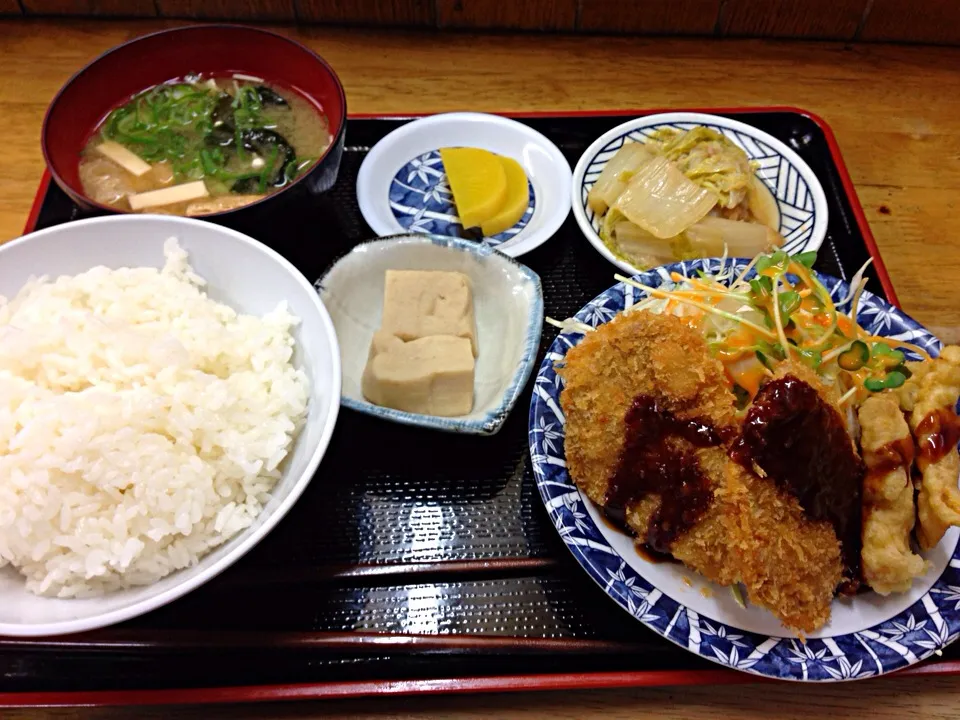 豚ヘレカツ定食(^O^)／|すかラインさん