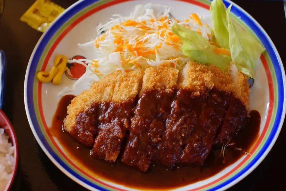 味噌カツ pork cutlet with thick miso sauce|Magoshi YZ250さん