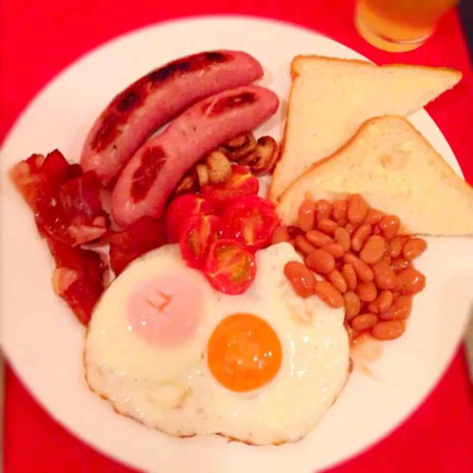 English breakfast!|かよこさん