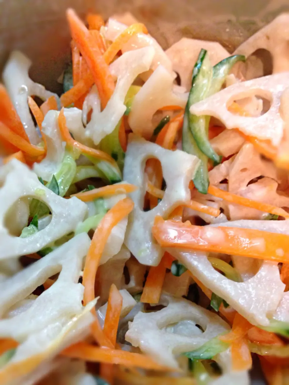 れんこんのシャキシャキマヨサラダ|Mariko Nishimuraさん