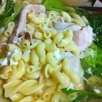 Snapdishの料理写真:Macaroni soup|Pim Patanasuthikulさん