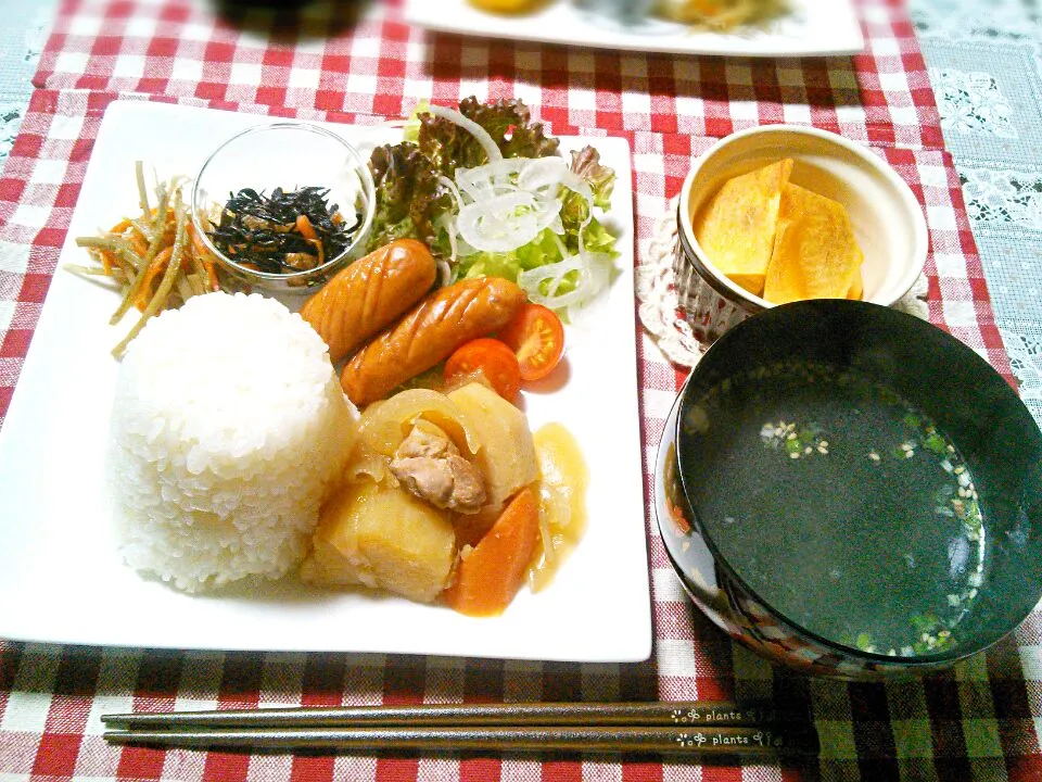 寄せ集め朝ごはんプレート|ゆっこさん