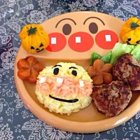 Snapdishの料理写真:1歳の誕生日ランチ|madokaさん