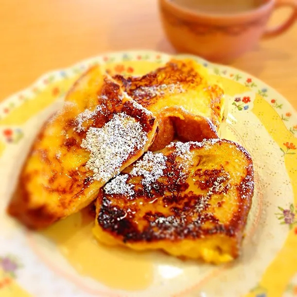 朝ごはん♪フレンチトースト|くみくみさん