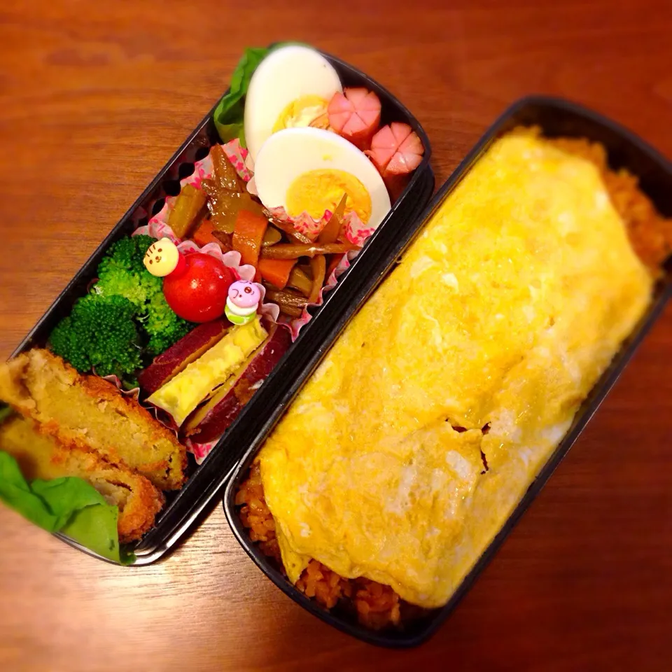 Snapdishの料理写真:旦那様のお弁当♪|りえこさん