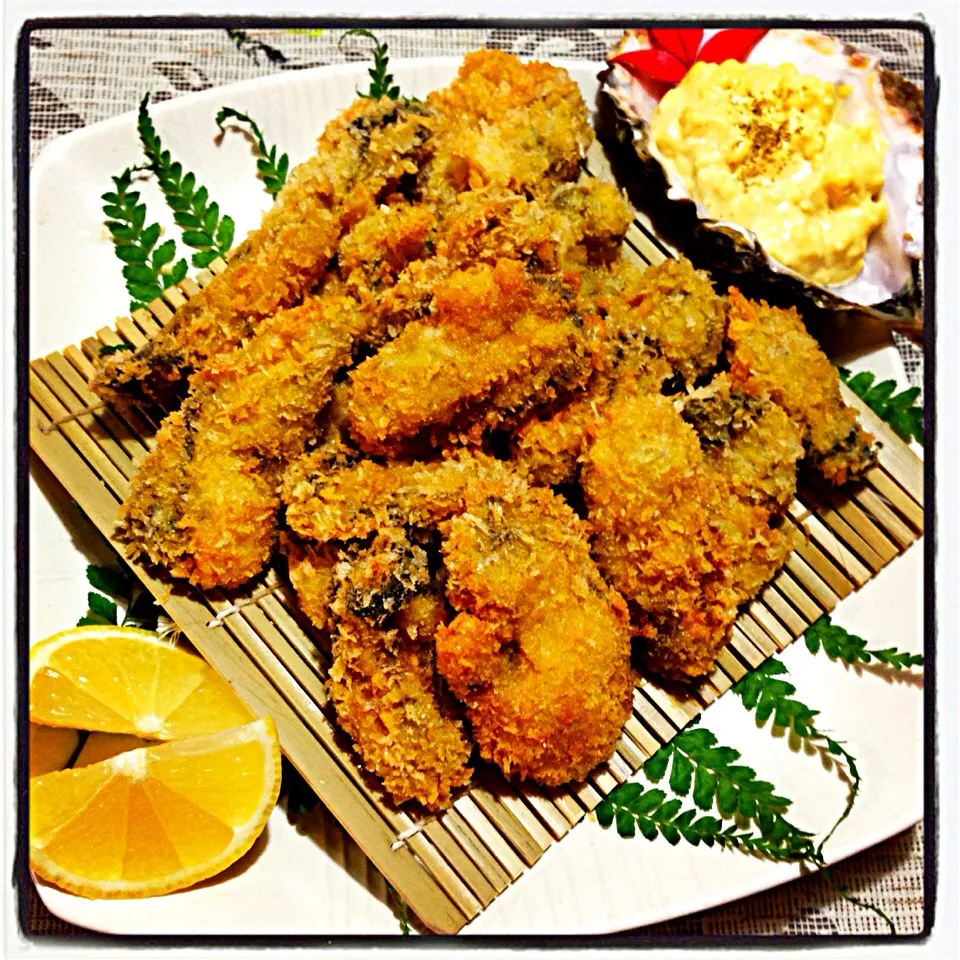 kaki fry ( fried oyster)|Zharrieさん