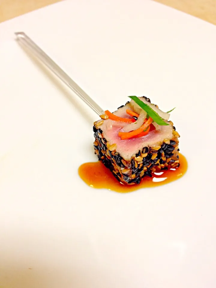 Bluefin Tuna, Pickled Vegetables|chris bowdenさん